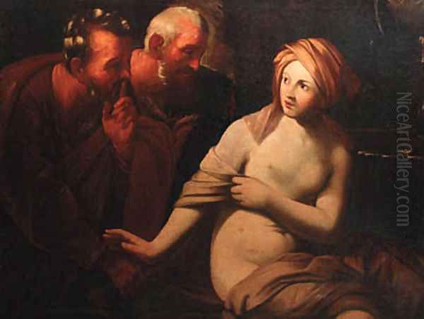 Susanna and the Elders Oil Painting by Guido Reni