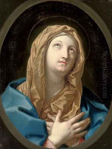 The Virgin Annunciate 2 Oil Painting by Guido Reni