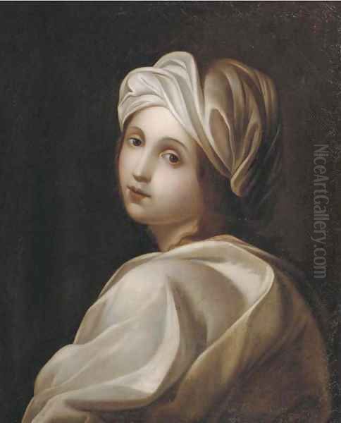 Portrait of Beatrice Cenci 2 Oil Painting by Guido Reni