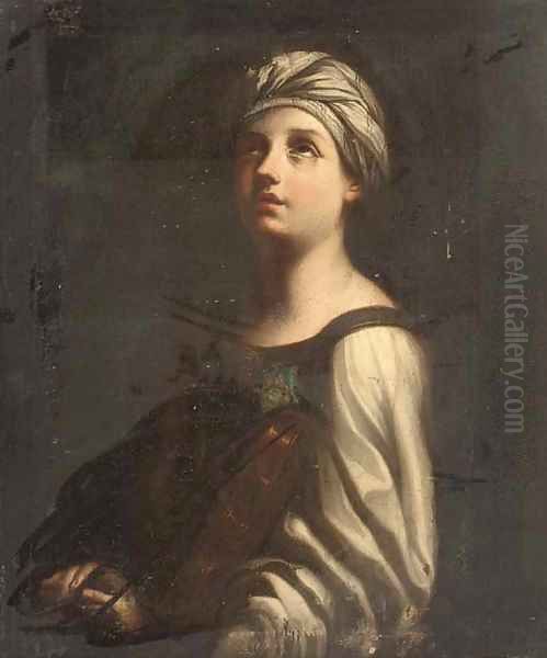 Saint Cecilia Oil Painting by Guido Reni