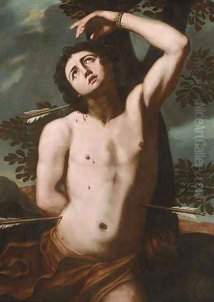 Saint Sebastian 4 Oil Painting by Guido Reni