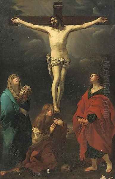 The Crucifixion Oil Painting by Guido Reni