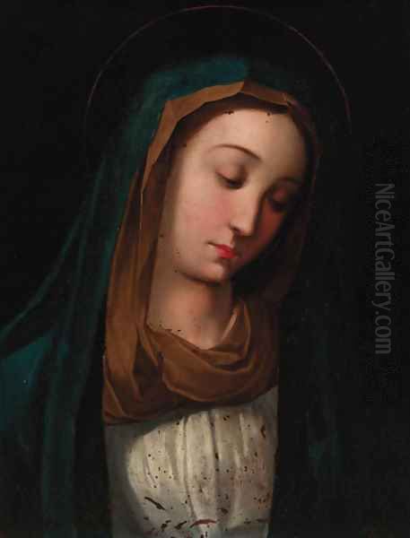 The Madonna Oil Painting by Guido Reni