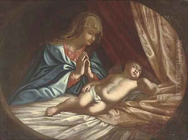 The Madonna and Child Oil Painting by Guido Reni