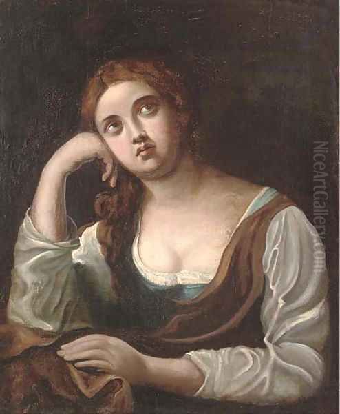 The Penitent Magdalen 4 Oil Painting by Guido Reni