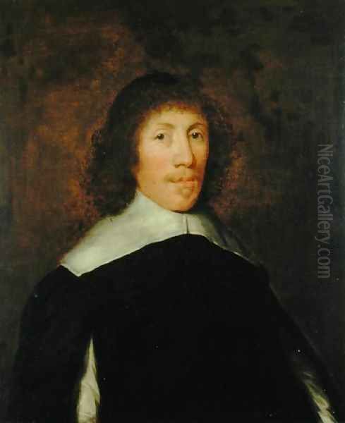 Portrait of Ellis Woodrofe of Helperley, Derbyshire by Theodore Russel