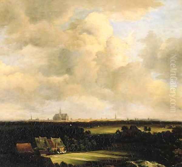 The bleeching fields near Haarlem Oil Painting by Isaak van Ruisdael