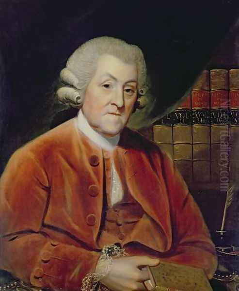 Sir John Hawkins, 1786 Oil Painting by James Roberts