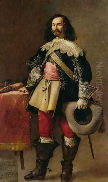 Don Tiburcio de Redin y Cruzat Oil Painting by Fray Juan Andres Rizi