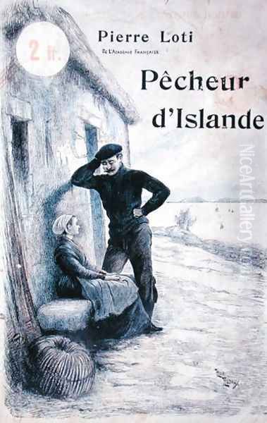 Cover for Pecheur dIslande by Pierre Loti 1850-1923 Oil Painting by Henri Rudaux