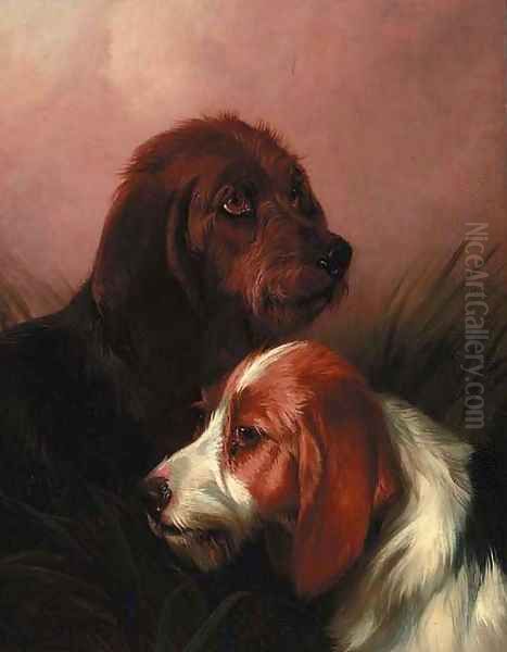 The Best of Friends Oil Painting by Colin Graeme Roe