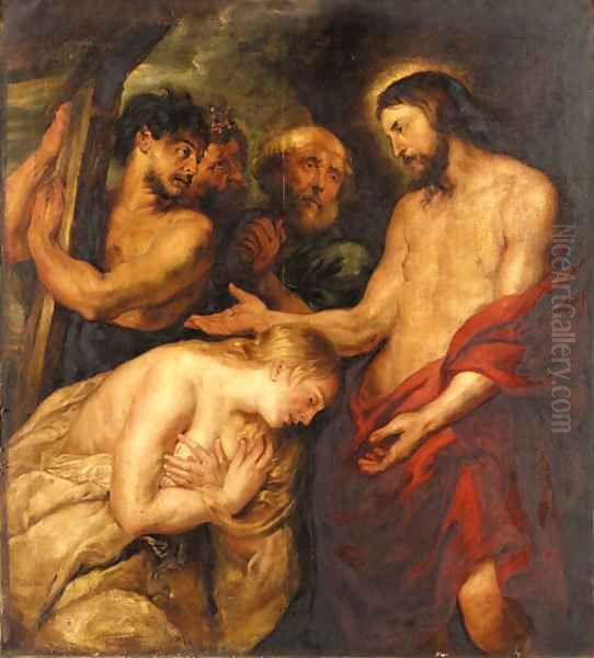 Christ Oil Painting by Sir Peter Paul Rubens