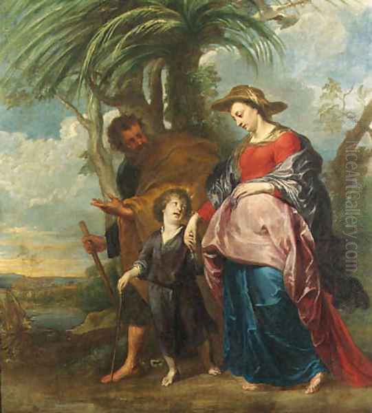 The Return from Egypt Oil Painting by Sir Peter Paul Rubens