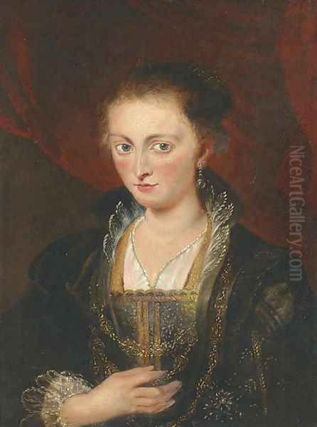 Portrait of a lady Oil Painting by Sir Peter Paul Rubens