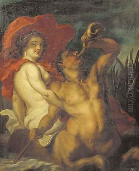 The Rape of Deijaneira Oil Painting by Sir Peter Paul Rubens