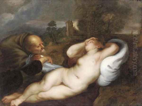 Unequal love Oil Painting by Sir Peter Paul Rubens