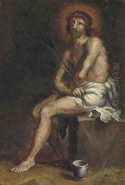 Christ the Man of Sorrows Oil Painting by Sir Peter Paul Rubens