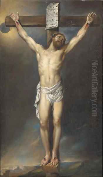 The Crucifixion 5 Oil Painting by Sir Peter Paul Rubens