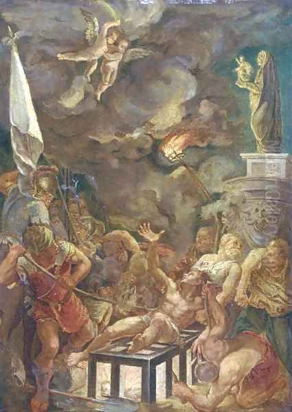 The Martyrdom of Saint Lawrence Oil Painting by Sir Peter Paul Rubens