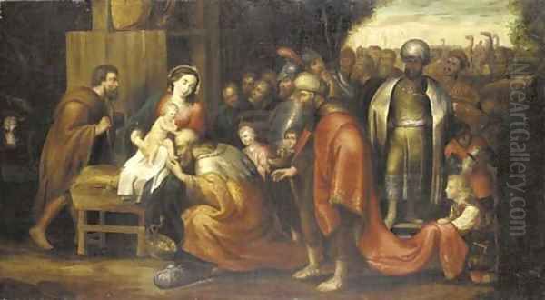 The Adoration of the Magi 5 Oil Painting by Sir Peter Paul Rubens