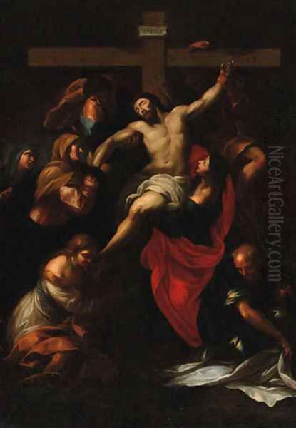 The Descent from the Cross 2 Oil Painting by Sir Peter Paul Rubens