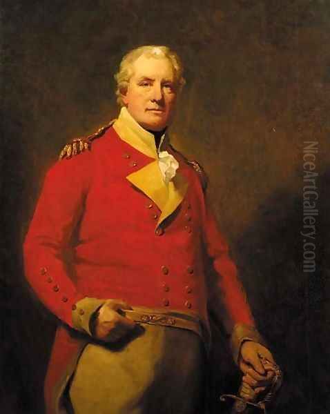 Portrait of Lieutenant-General Alexander Mackenzie Fraser of Inverallochy, M.P. (c.1758-1809) Oil Painting by Sir Henry Raeburn