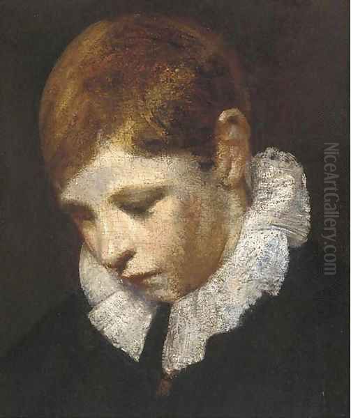 A choir boy Oil Painting by Sir Joshua Reynolds