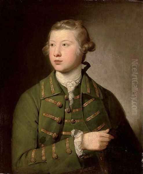 Portrait of a young man Oil Painting by Sir Joshua Reynolds