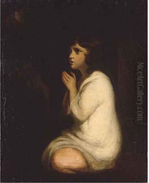 Samuel Oil Painting by Sir Joshua Reynolds