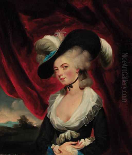 Portrait of Mrs Robinson 2 Oil Painting by Sir Joshua Reynolds