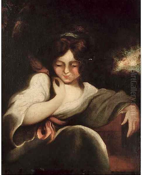 Robinetta Oil Painting by Sir Joshua Reynolds