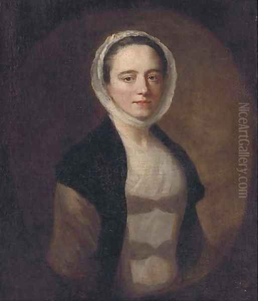 Portrait of a lady 2 Oil Painting by Allan Ramsay