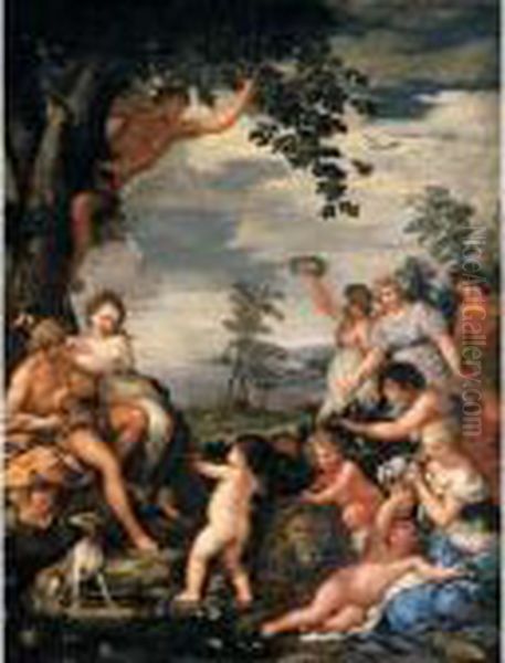 Eta Dell'oro Oil Painting by Pietro Da Cortona (Barrettini)