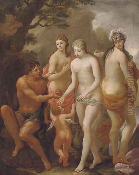 The Judgement of Paris Oil Painting by Sebastiano Ricci