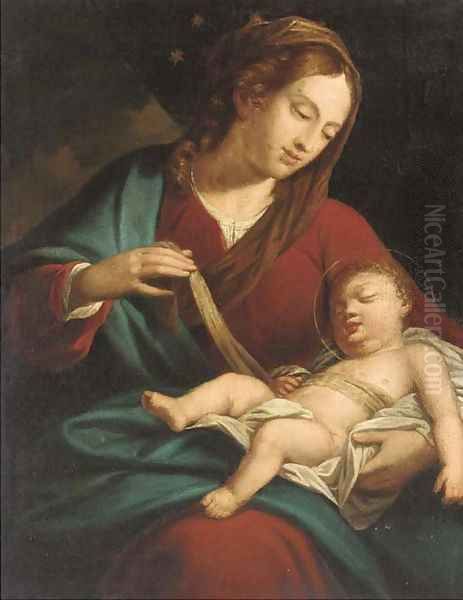 The Madonna and Child Oil Painting by Sebastiano Ricci