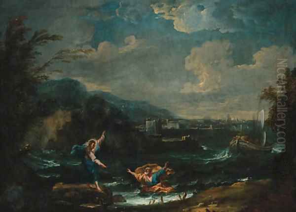 The Calling of Saint Peter Oil Painting by Sebastiano Ricci