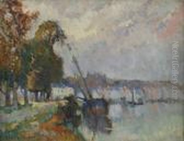 Saint Valery En Caux Oil Painting by Robert Antoine Pinchon