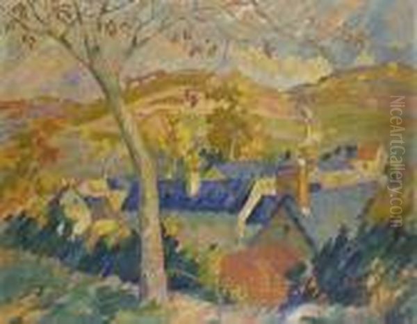 Paysage Oil Painting by Robert Antoine Pinchon