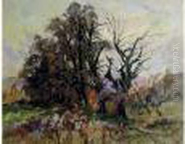 Paysage Oil Painting by Robert Antoine Pinchon