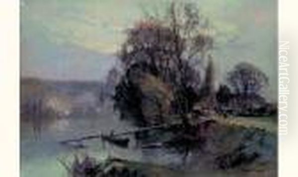 Riviere Animee, L'automne Oil Painting by Robert Antoine Pinchon