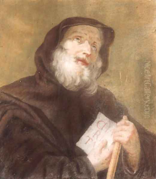 Saint Francesco di Paola Oil Painting by Jusepe de Ribera