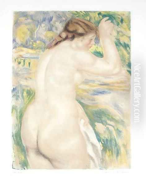 Nu Oil Painting by Pierre Auguste Renoir