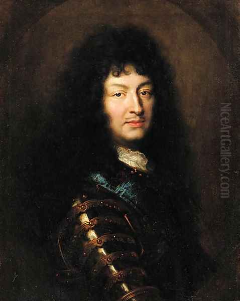 Portrait of King Louis XIV Oil Painting by Hyacinthe Rigaud