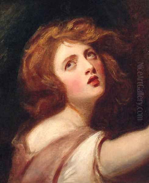 Thais Oil Painting by Of Sir Joshua Reynolds