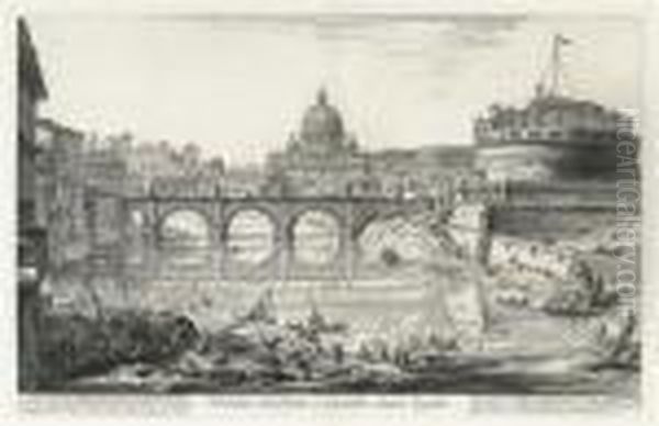 Sant' Angelo Oil Painting by Giovanni Battista Piranesi