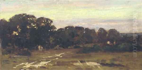 Near Fontainebleau by Theodore Rousseau