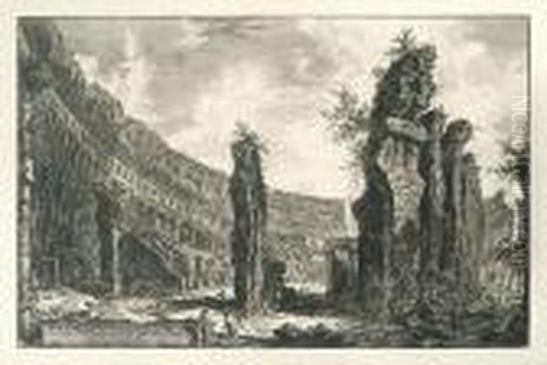 Vedute Di Roma. Oil Painting by Giovanni Battista Piranesi