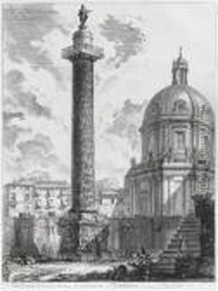 Colonne Trajane. by Giovanni Battista Piranesi