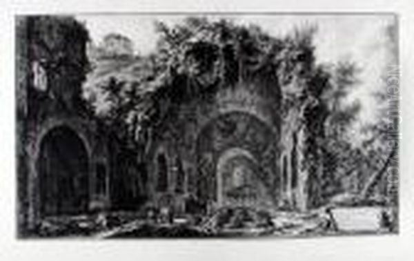 Der Sogenannte Grotto D' Egeria by Giovanni Battista Piranesi