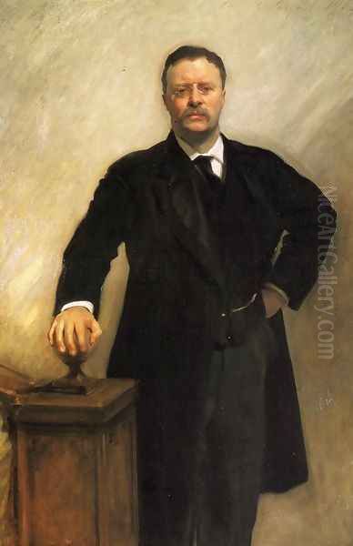 President Theodore Roosevelt Oil Painting by John Singer Sargent